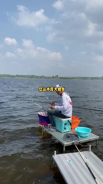 野钓安徽岱山水库青尾红尾 #抖音垂钓季#野钓#钓鱼