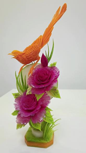 年夜饭必备菜"花开富贵,合家幸福",好看又添彩,做法简单,点赞转发备用